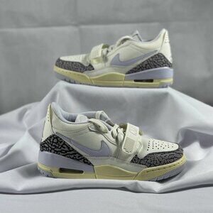 JORDAN Legacy 312 Low - Womens  Sail/Football Grey/Cement Grey/ Sz 7, 7.5, & 8)